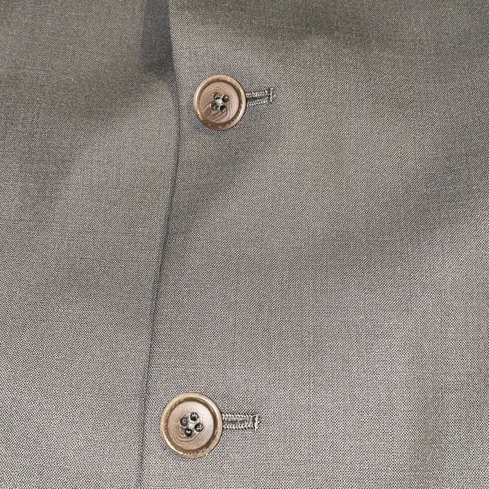 346 Brooks Brothers Wool Blazer Sports Coat 45R Brown 2 Button Single Breast